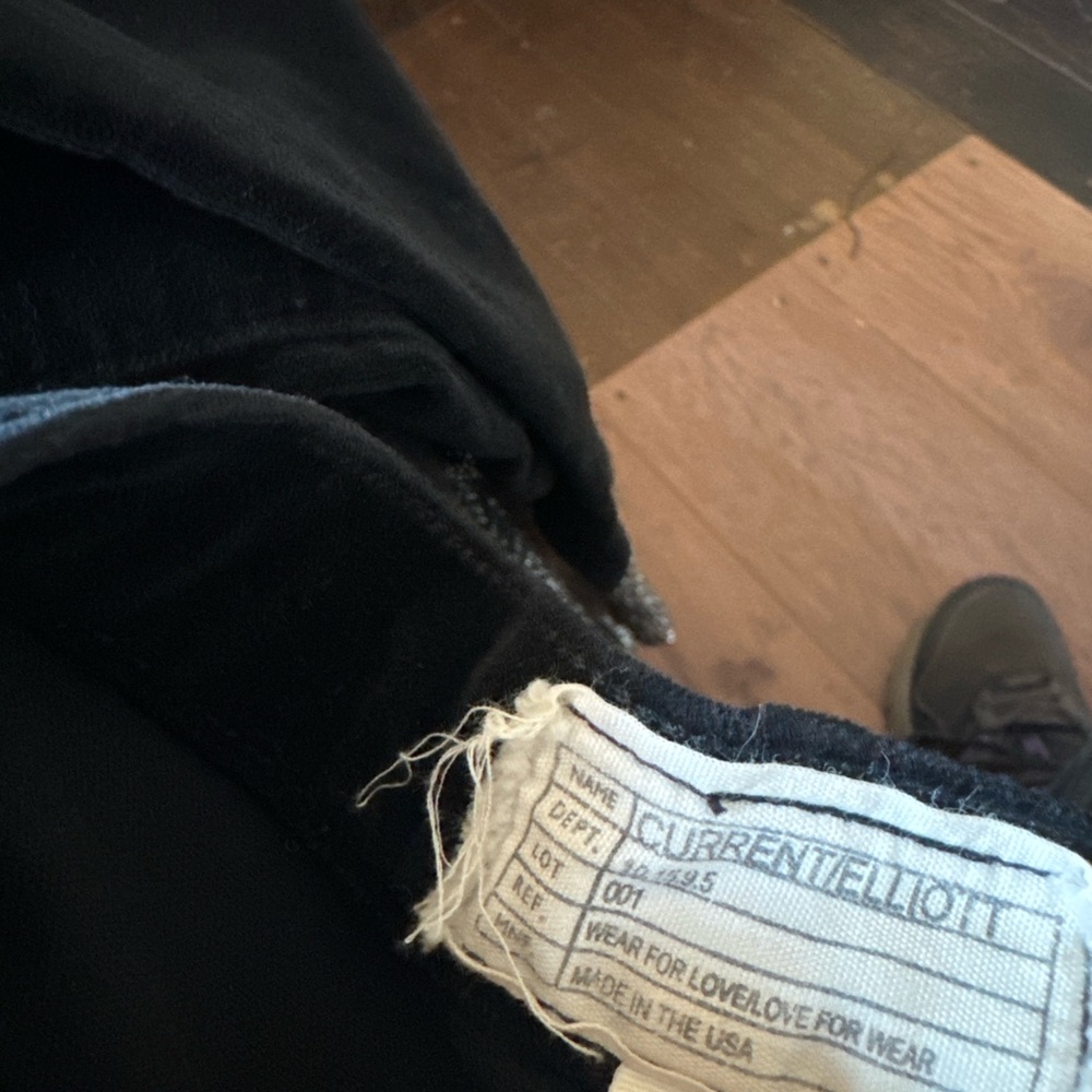 Current/Elliott “The Skinny” Soft Luxe Feel Jeans – Size 28, Black – Made in USA - Picture 8 of 8